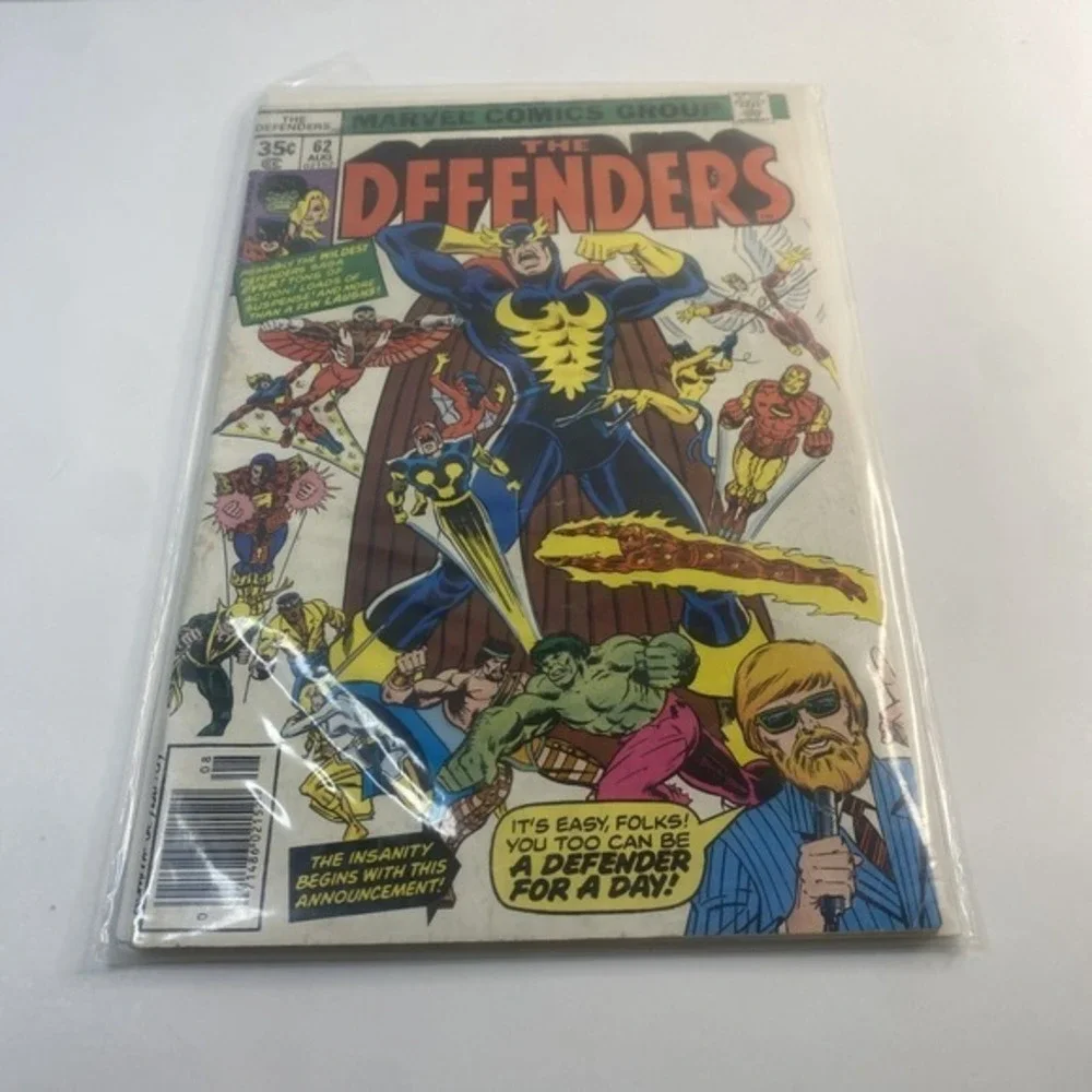 THE DEFENDERS #62 And #63. Very Good Condition. In Plastic Sleeve. Ships Free!‎
